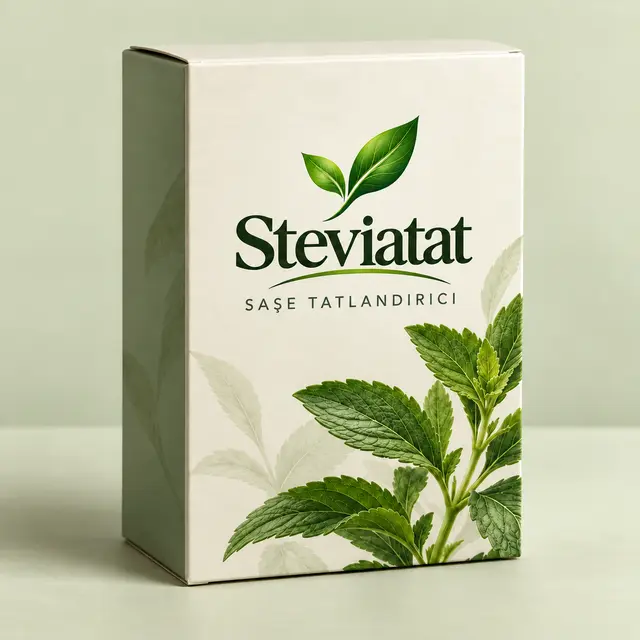 Saşe tatlandırıcı örnek ambalaj